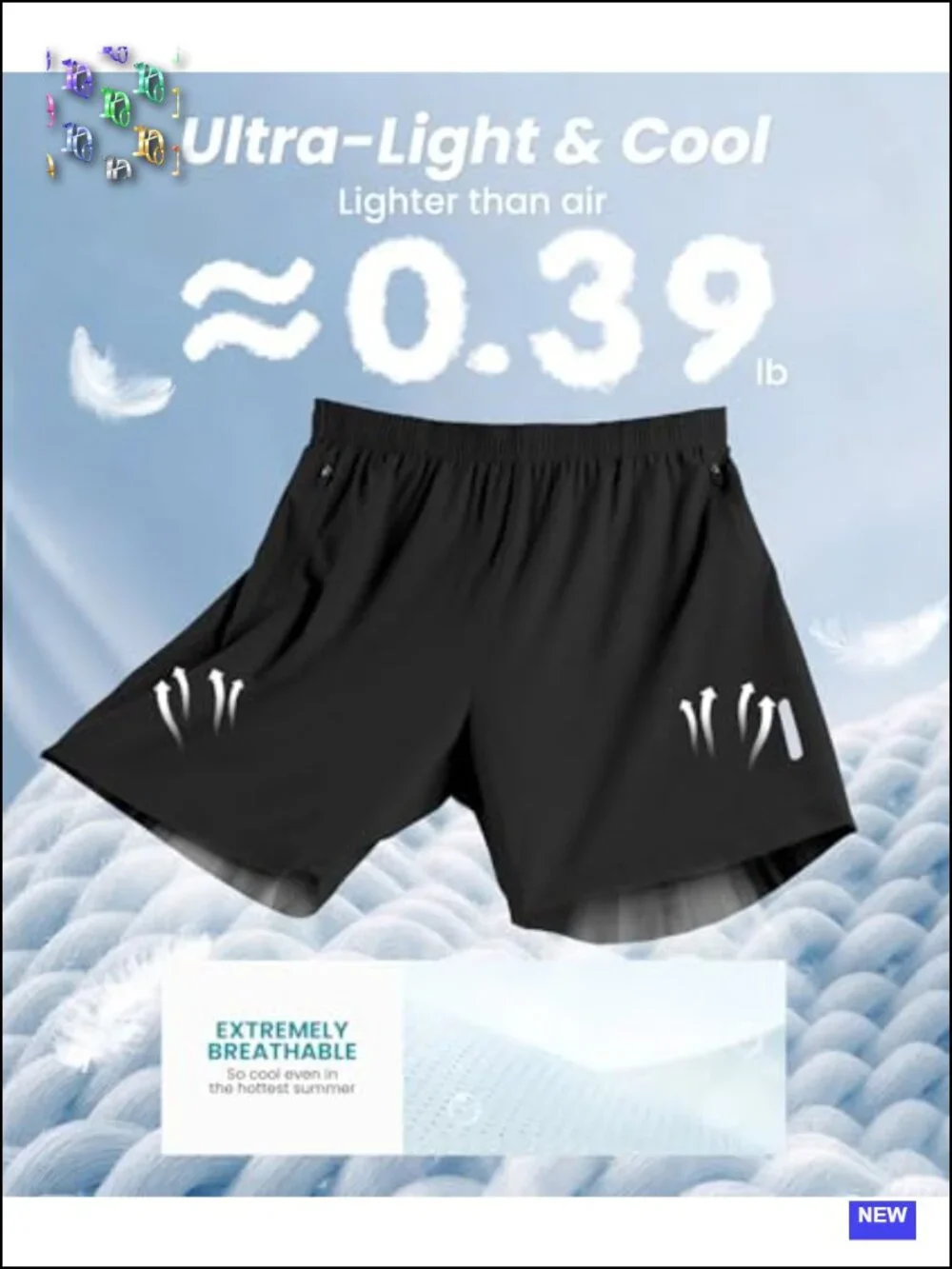 Mens Athletic Gym Shorts 7